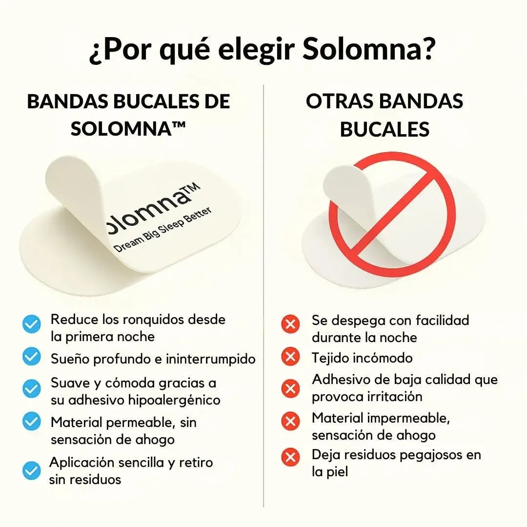 Solomna™ Banda bucal antirronquidos