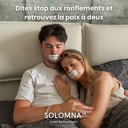 Solomna™ Bande buccale anti-ronflement