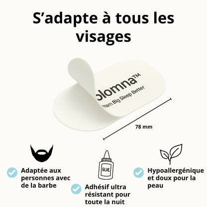 Solomna™ Bande buccale anti-ronflement